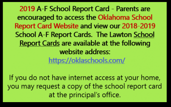 2018-19 School Report Card available online